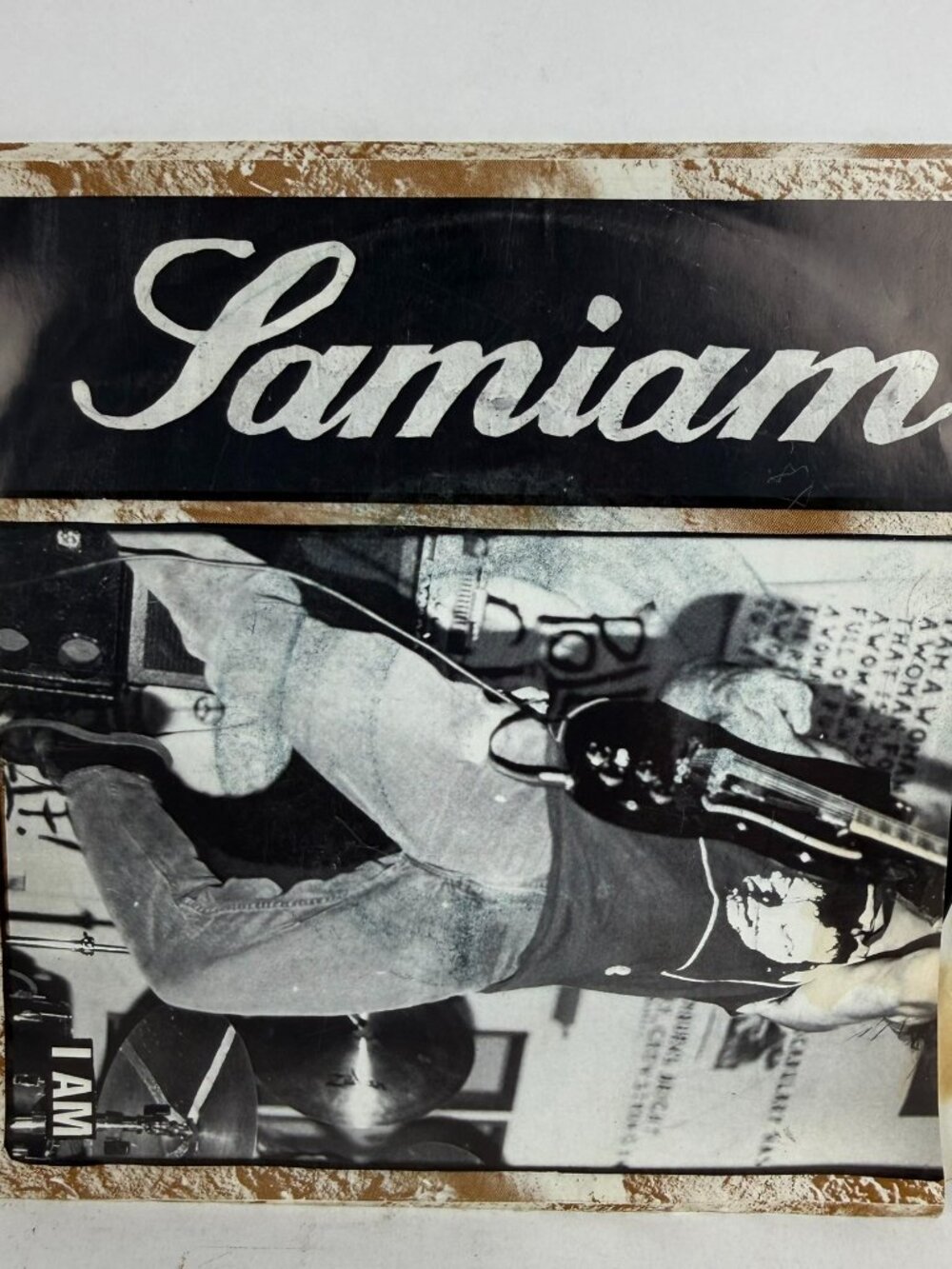 Samiam Self Titled I Am 7" 45 RPM Vinyl Lookout #24 1990 Bay Area Punk Hardcore